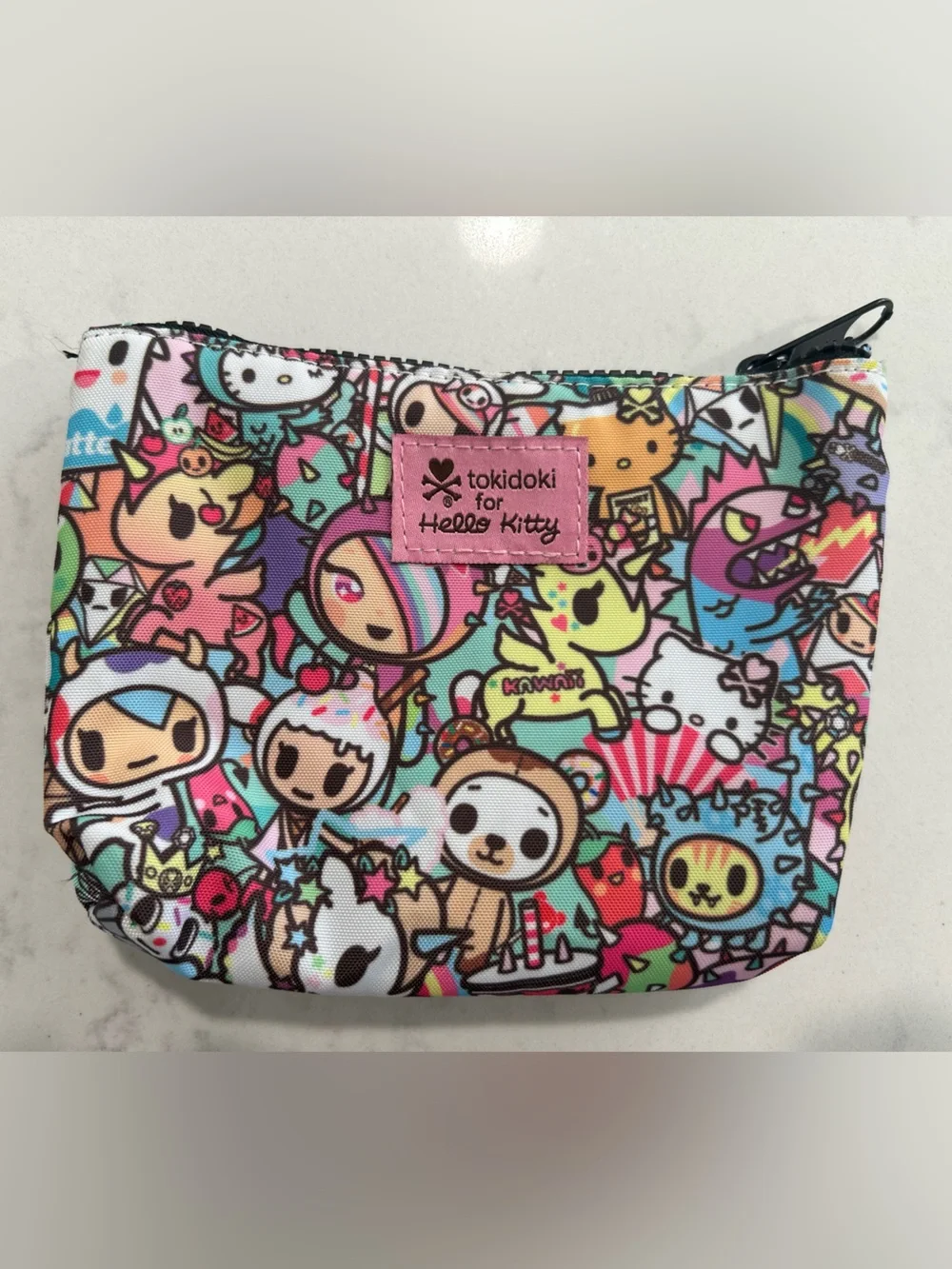 tokidoki Multicolor Character Zip Coin Pouch